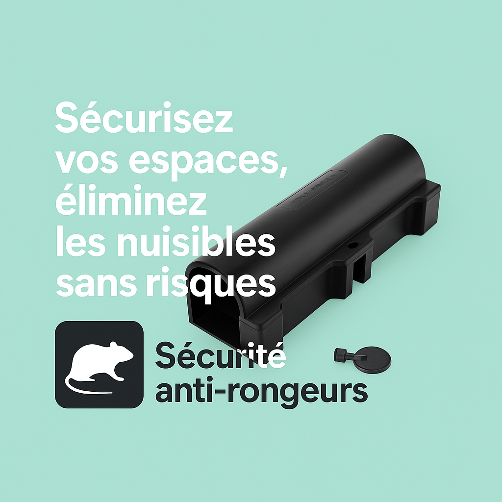 Poste d'Appâtage Sécurisé : Protégez Votre Espace Contre les Rongeurs