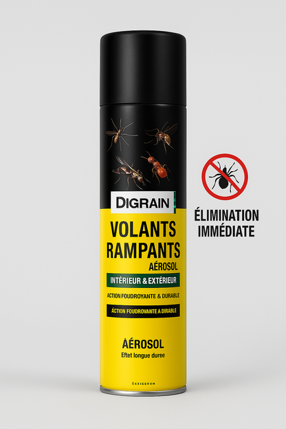 Protégez votre espace des insectes volants et rampants !