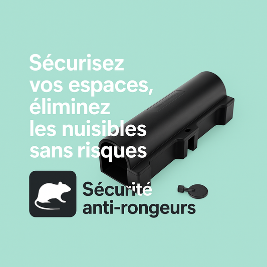 Poste d'Appâtage Sécurisé : Protégez Votre Espace Contre les Rongeurs